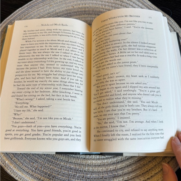 Three Weeks With My Brother By Nicholas Sparks - Picture 4 of 4